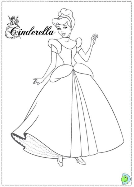 Золушка карандашом