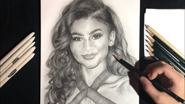 Зендая рисунок