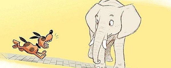 Моська рисунок