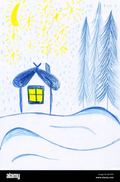 Зимние зарисовки легкие