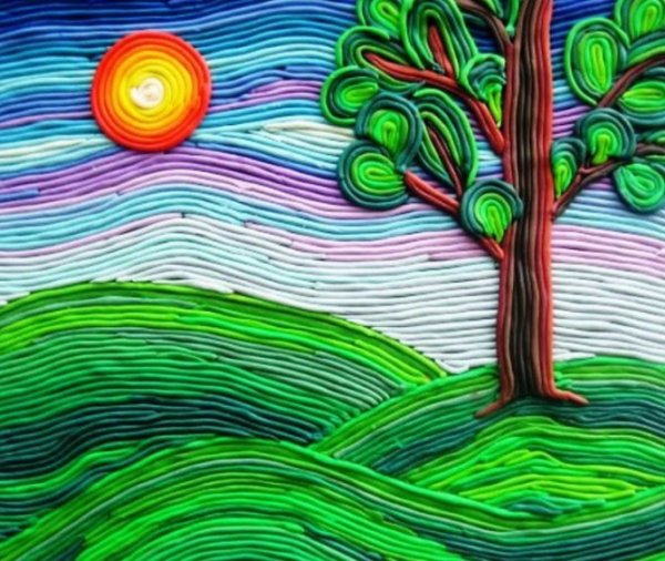 Рисунки простым карандашом на картоне