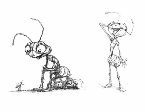 Картинки муравья для срисовки