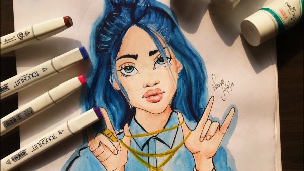 Раскраска певица Клава Кока