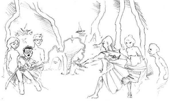 Гарри Поттер и Кубок огня раскраска