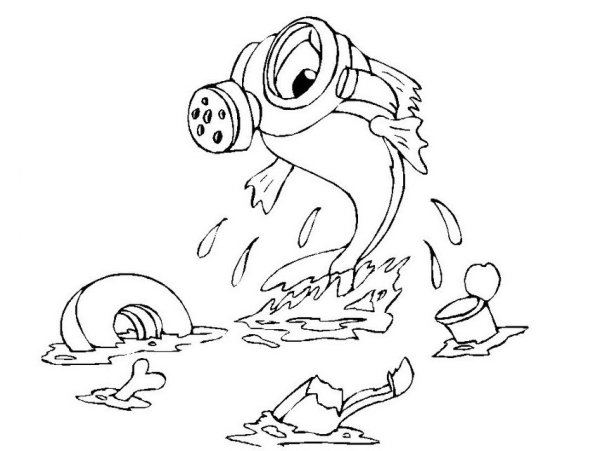 Плакат берегите воду