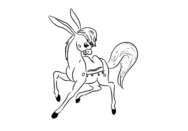 Ершов конек горбунок нарисова