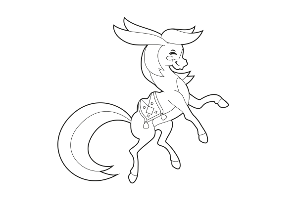 Конек горбунок рисунок