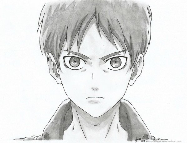 Эрен егер рисунок