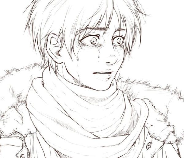 Эрен егер срисовать