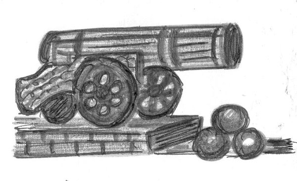 Рисунки пётр 1 с царь пушкой
