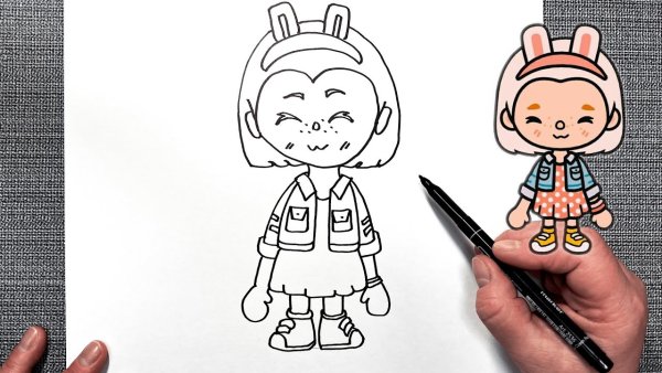 Раскраска гача