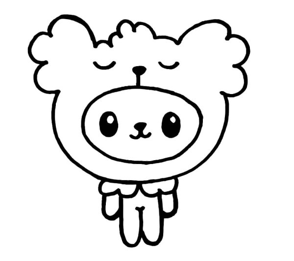 Тока бока на белом фоне