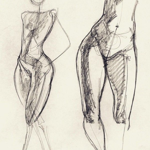 2b NIER Automata скетч