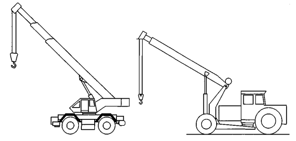 Подъемный кран раскраска