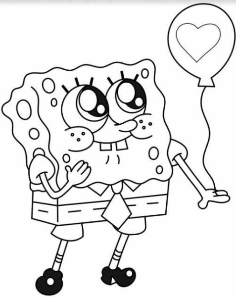 Спанч Боб рисунок