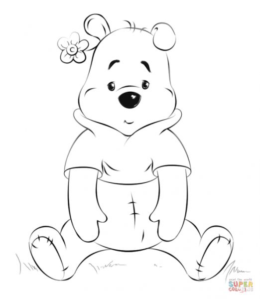 Винни пух для рисования