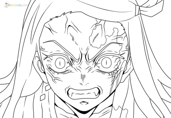 Клинок рассекающий демонов Незуко демон