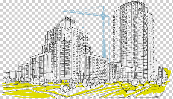 Стройка рисунок