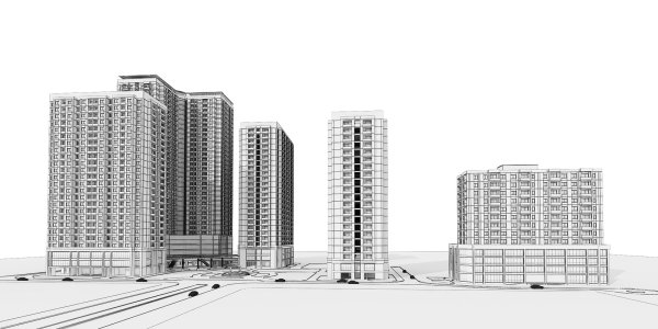 Эскиз городской среды