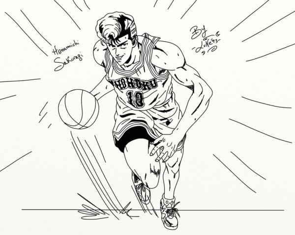 Баскетбол карандашом