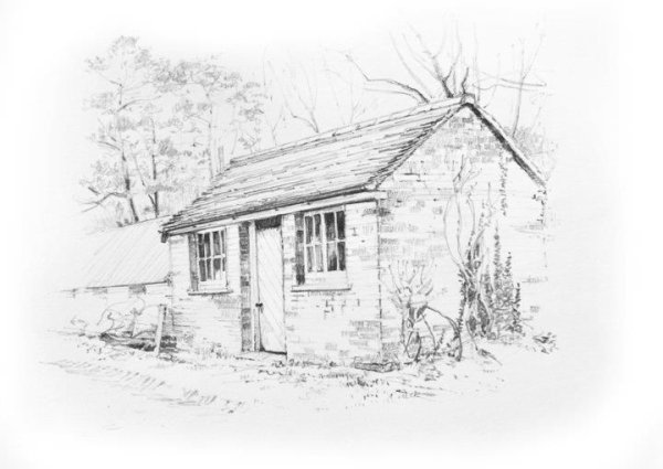 Зарисовки деревенской архитектуры