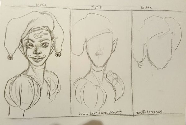 Рисование за 1 минуту