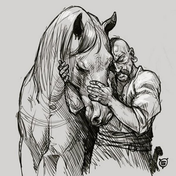 Казак рисунок