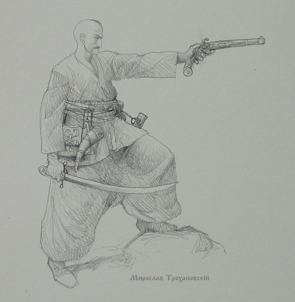 Тарас Бульба эскиз