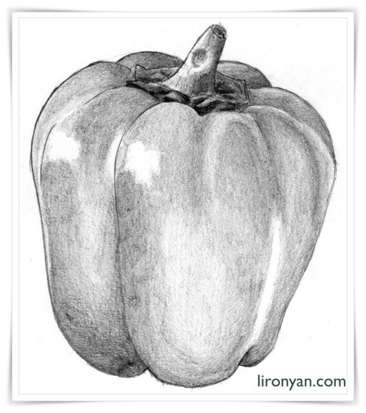 Перец карандашом