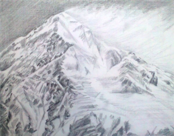 Татуировка горы эскиз