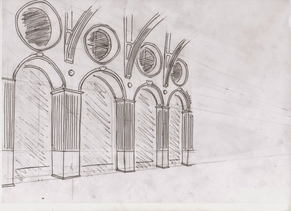 Нарисовать арку