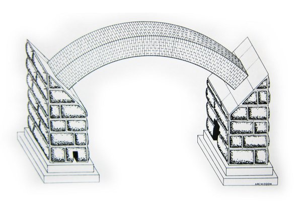 Арка карандашом
