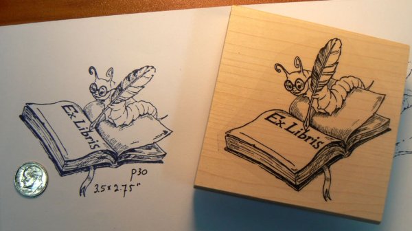 Экслибрис Сова