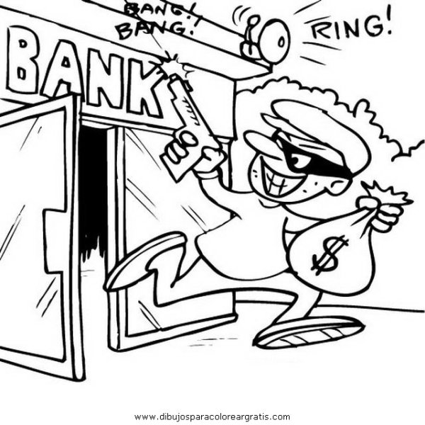 Преступность раскраски