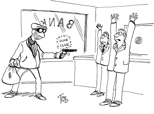 Раскраска ограбление банка