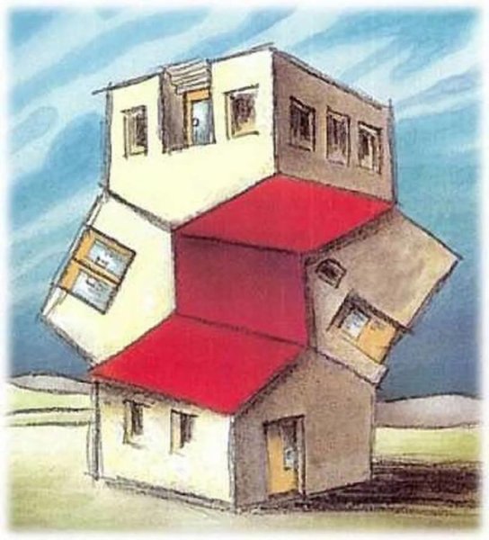 Домик в графике