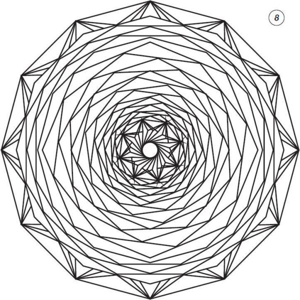 Мандала денежный колодец