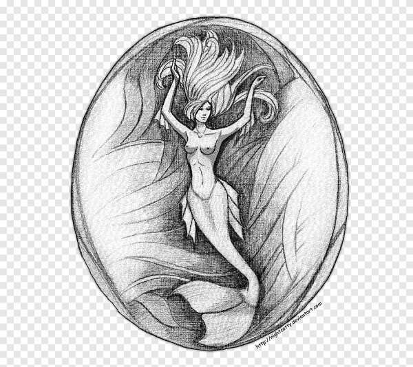 Сверхъестественные существа карандашом