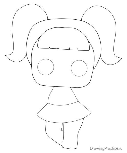 Кукла рисунок