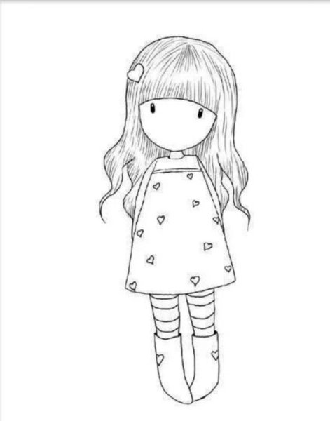 Куклы раскраски для девочек