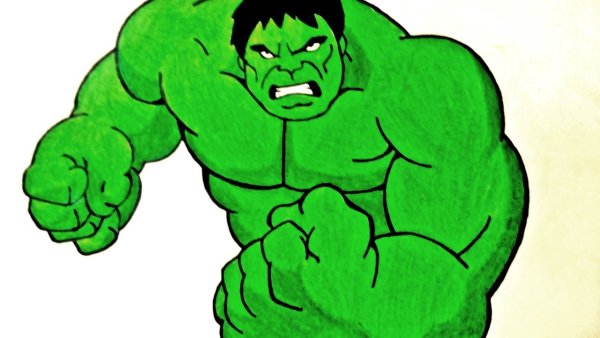 Халк для рисования