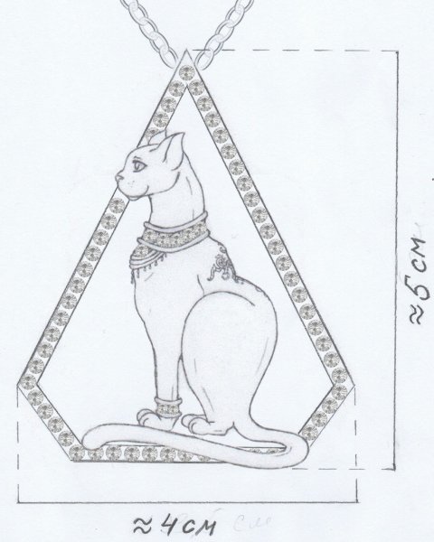 Сфинкс и Анубис тату