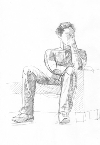 Наброски людей