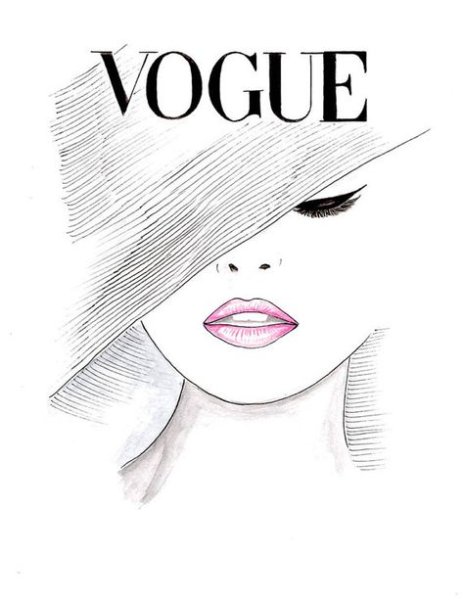 Обложка журнала рисунок лёгкий