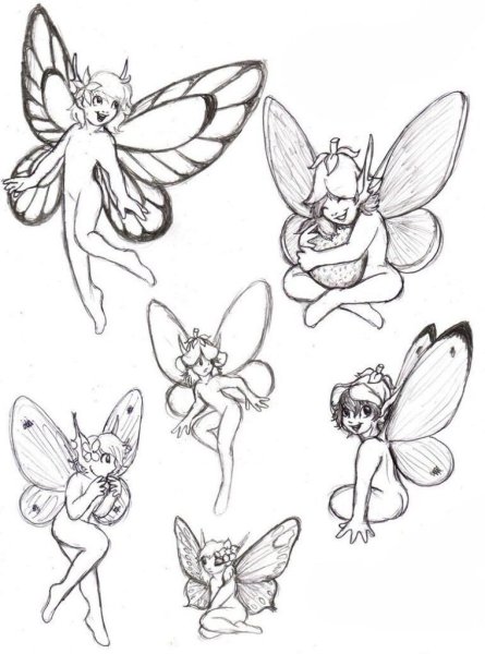 Фея карандашом