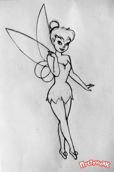 Фея карандашом