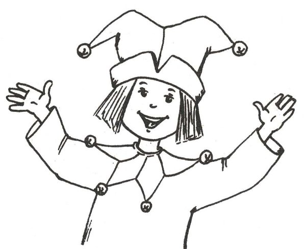 Петрушка раскраска для детей