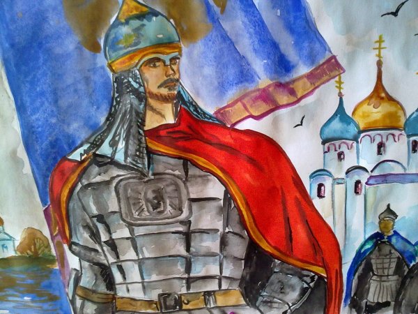 Князь Александр Невский Графика