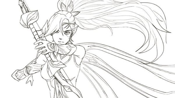 Мия мобайл Легендс рисунок