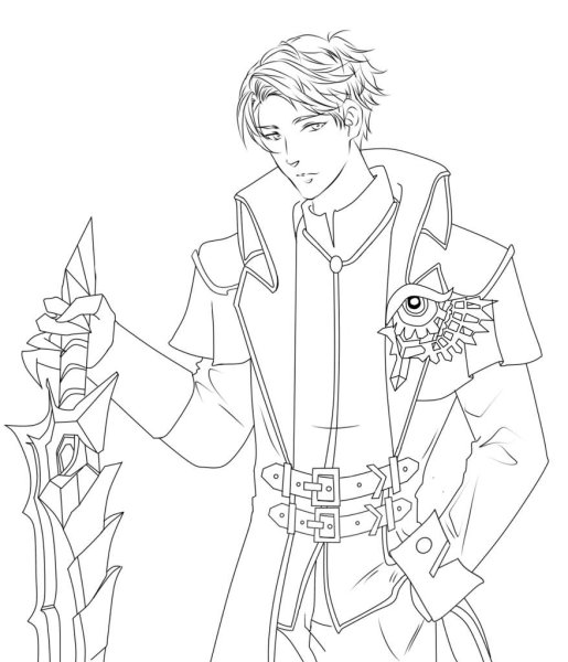 Раскраски мобайл легенд Грейнджер